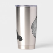 Silberschattierungs-Tasse Thermobecher (Rechts)