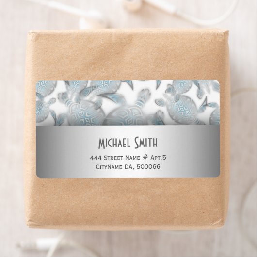 Silberschildkrötenmuster (Insitu)