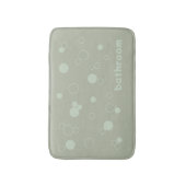 Silberschlange Badematte (Vorderseite Vertikal)