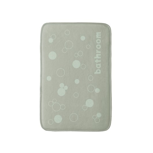 Silberschlange Badematte (Vorderseite Vertikal)