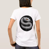 Silberschlange T-Shirt (Rückseite)