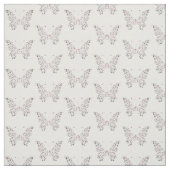 Silberschmetterling Baumwolle (56" Breite) Stoff (Muster)