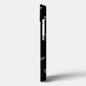 Silberschmetterlinge Case-Mate iPhone Hülle (Rückseite / Links)