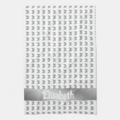 Silberschmetterlingsküche Geschirrtuch (Vertikal)