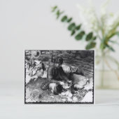 Silberschmied am Arbeitsplatz, c.1914 Postkarte (Stehend Vorderseite)