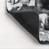 Silberschmied bei der Arbeit, c.1914 Mousepad (Ecke)