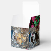 Silberschmuck 4 Foto Gefälligkeitsbox Geschenkschachtel (Geöffnet)