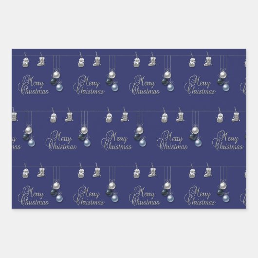 Silberschmuck Geschenkpapier Set (Vorderseite 2)