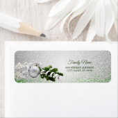 Silberschmuck Weiße Ribbon Rücksendeadresse (Insitu)