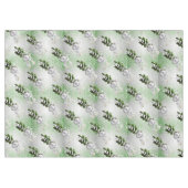 Silberschmuck Weiße Ribbon Weihnachtstablette Tischdecke (Vorderseite (Horizontal))