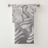 Silberschneeflocke Badhandtuch Set (Insitu)