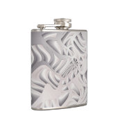 Silberschneeflocke Flachmann (Rechts)