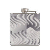 Silberschneeflocke Flachmann (Rückseite)