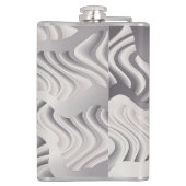 Silberschneeflocke Flachmann (Rückseite)