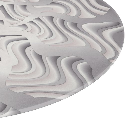 Silberschneeflocke Schneidebrett (Ecke)