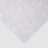 Silberschneeflocke Seidenpapier (Ausschnitt)