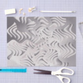 Silberschneeflocke Seidenpapier (Handwerk)