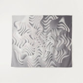 Silberschneeflocke Wandteppich (Vorderseite (Horizontal))