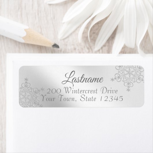 Silberschneeflocken (Insitu)