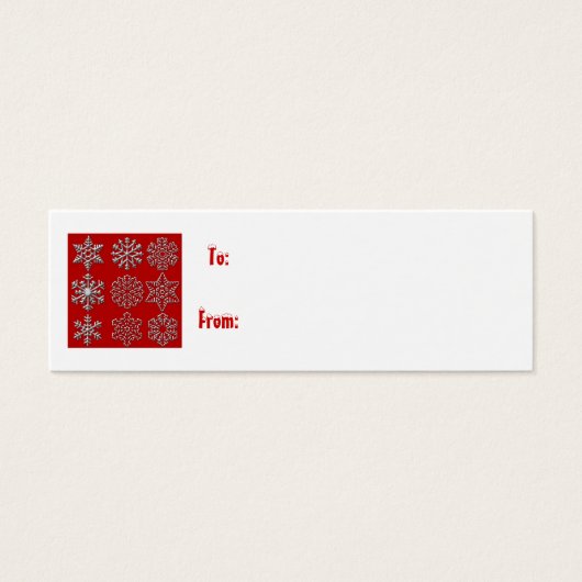 Silberschneeflocken (Vorderseite)