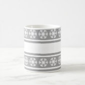 Silberschneeflocken Kaffeetasse (Mittel)