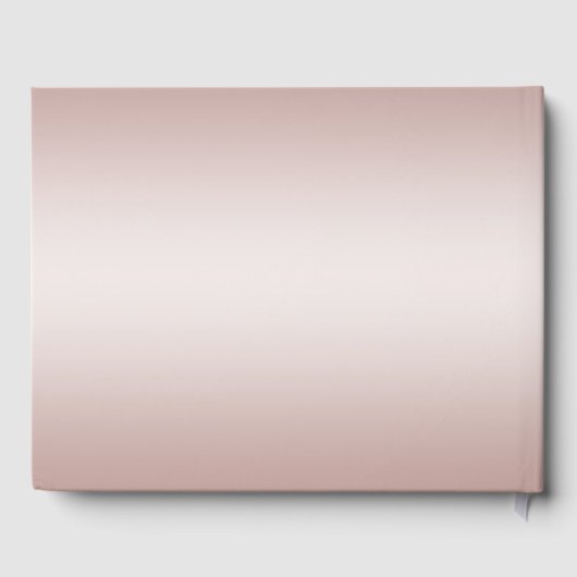 Silberschneeflocken Kristallkugeln Pink Pearls Hoc Gästebuch (Rückseite)