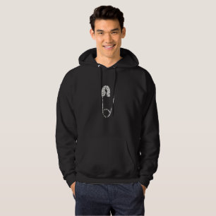 Silberschutzkleidung Buttone als Schuhputzhemd Hoodie
