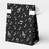 silberschwarz, notiert, musik, melodie, musik, kla geschenkschachtel (Rückseite)