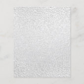 Silberschwarze Musiknoten zum Geburtstag (Rückseite)