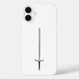 Silberschwert iPhone 16 Plus Hülle