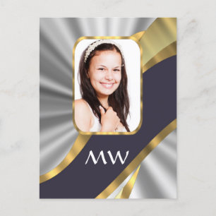 Silberschwirl-Fotovorlage Postkarte