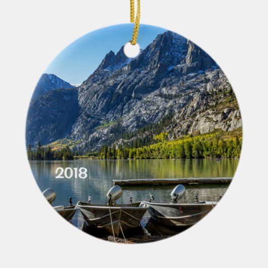 Silbersee, Kalifornien Keramikornament (Vorne)