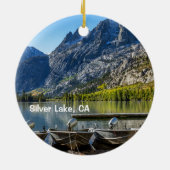 Silbersee, Kalifornien Keramikornament (Hinten)