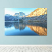 Silbersee Leinwanddruck (Insitu (Holzboden))