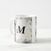 Silbershowgirl Kaffeetasse (Vorderseite Links)