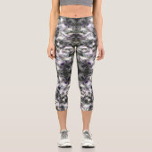 Silberspitze Capri Leggings (Vorderseite)