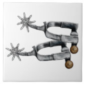 Silberspitzen Fliese (Vorderseite)