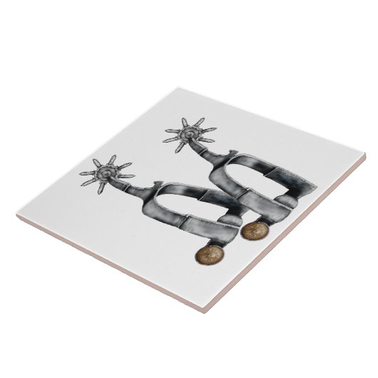 Silberspitzen Fliese (Seite)