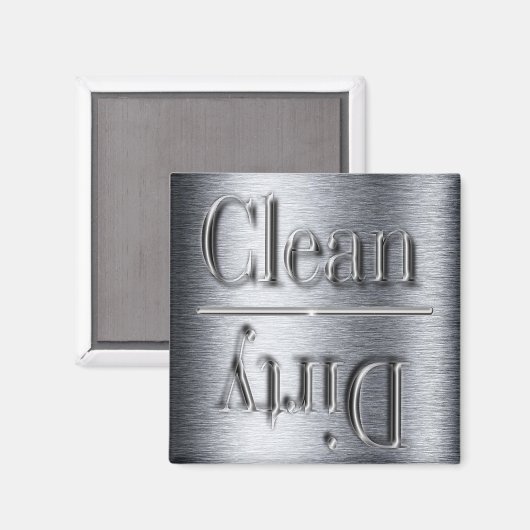 Silberspulmagnet Magnet (Vorderseite/Rückseite)