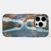 Silberstar der Unendlichkeit Case-Mate iPhone Hülle (Rückseite (Horizontal))