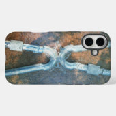 Silberstar der Unendlichkeit Case-Mate iPhone Hülle (Rückseite (Horizontal))