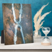 Silberstar der Unendlichkeit Fotoplatte (Seite)