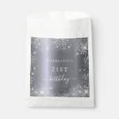 Silberstaub-Glitzer Geschenktütchen (Vorderseite)