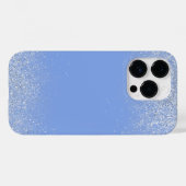 Silberstaub und Blue Phone Case (Rückseite (Horizontal))