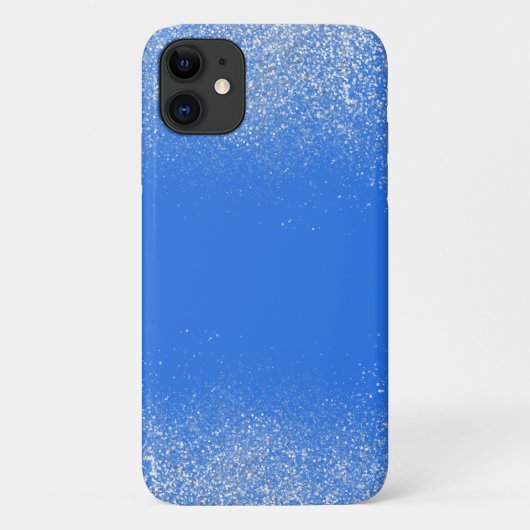 Silberstaub und Blue Phone Case (Rückseite)