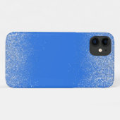 Silberstaub und Blue Phone Case (Rückseite (Horizontal))