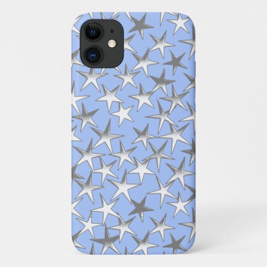 Silbersterne, blass Case-Mate iPhone hülle (Rückseite)