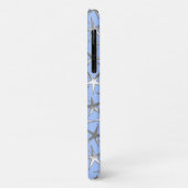 Silbersterne, blass Case-Mate iPhone hülle (Hinten/Links)