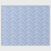Silbersterne, blass geschenkpapier (Flach)