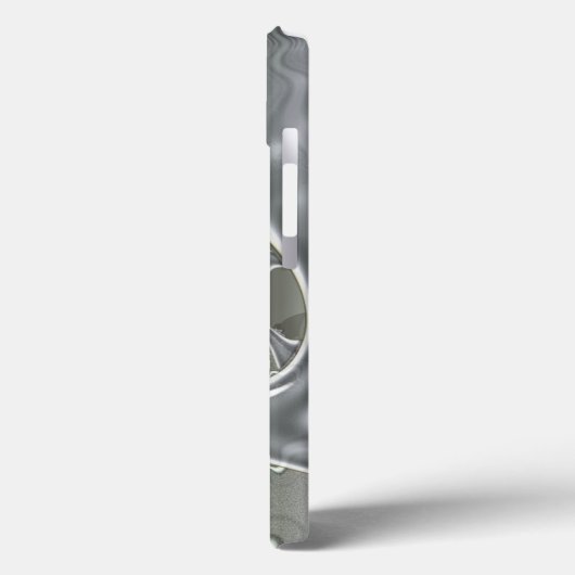 Silberstreifen Case-Mate iPhone Hülle (Rückseite / Links)